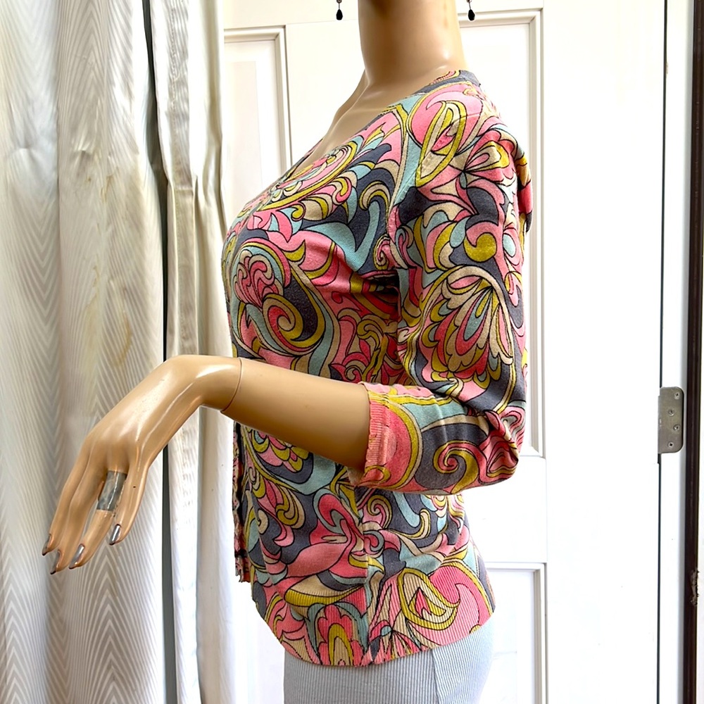 Pierre Cardin Pastel Cardigan L - Picture 4 of 14